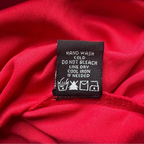 JBS Red & White Polka Dot Dress Size 10 - Picture 5 of 9